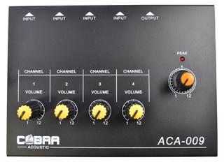4 Channel Line Mixer 